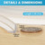 Clear Table Corner Guards Baby Proofing Corner Protector Soft Silicone Furniture Edge Bumper Strip 2m