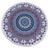 Beach Towel Oversized Soft Thick Microfiber Round Shape Absorbable Moisture Swim Towel for Outdoor Travel Indoor Type B