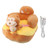 Baby Sofa Chair Floor Support Seat Plush Cute Cartoon Animal Angle Adjustable Baby Learning to Sit Chair with USB Cable for Toddlers Boys Girls Monkey