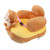 Baby Sofa Chair Floor Support Seat Plush Cute Cartoon Animal Angle Adjustable Baby Learning to Sit Chair with USB Cable for Toddlers Boys Girls Monkey