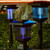 Solar Mosquito Killing Lamp Lawn Lamp Bug Zapper Outdoor Insect Fly Zapper Electric Shock Mosquito Zapper for Garden Yard Lawn Use