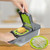Manual Potato Slicing Tool Vegetable Fruit Cutter Peeler Carrot Grater Dicer Kitchen Tools