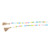 Wood Bead String with Tassels Rustic Easter Beads Garland Home Wall Decoration Craft