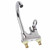 G1/2 Bathroom Basin Faucet Hot and Cold Water Mixer Dual‑Hole Water Tap for Kitchen Home