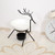 Deer Shape Iron Essential Oil Aroma Burner Candle Holder Home Decoration