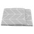 Striped Thicken Shower Bath Curtain Waterproof Bathroom Curtain   Hanging Hooks Grey(200*200cm)