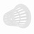 10pcs/Set Durable Safe Plastic Hydroponic Basket Cup for Garden Balcony Planting(White)