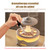 Rain Cloud Humidifier Water Drip 350ml Large Capacity Timer Cool Mist Essential Oil Diffuser with 7 Color Night Lights UFO Raindrop Humidifier Auto Off for Bedroom Office Travel