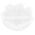 Round Tray Mold Flexible Soft Silicone Irregular Edge Mold for Epoxy Resin DIY Storage Box