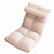 Floor Chair with Back Support Folding Sofa Chair Sleeper Bed Couch Recliner Floor Gaming Chair Meditation Chair for Adults Pink