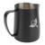 Frothing Cup Prevent Spilling 304 Stainless Steel Milk Frothing Pitcher with Handle for Coffee Making 600ml Black