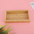 Japanese Style Rectangular Fruit Tea Food Serving Tray for Restaurant Home (19.2*10.2*3cm)