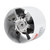 25W  Wall Mounted Exhaust Fan Low Noise Home Bathroom Kitchen Garage Air Ventilation Supply