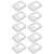 10PCS Coin Holder Transparent Design Wear Resistant Environmental Coin Protective Box for Coin Collection