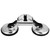 Aluminum Alloy 3 Plates Vacuum Suction Cup Glass Lifter Puller for Moving Glasses Tiles Mirrors