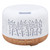 Desktop Humidifier 300ml Wood Grain Design Low Noise Aromatherapy Humidifier with LED Color Light 100‑240V AU Plug