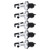 5pcs Oil Bottle Spout Leak Proof Safe Wine Vinegar Bottle Stopper for Kitchen Restaurant