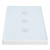 3 Gang Smart Touch Switch Glass Panel Voice APP Remote Control Wifi Light Switch for Google Home