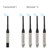 DMX512 2.4G ISM Wireless 5PCS Transmitter Receiver Kit for Party DJ Show Club Disco KTV Stage Light