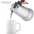 Portable Stainless Steel Coffee Pot Moka Espresso Maker Mocha Pot (450ml)
