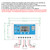 20A Solar Charge Controller 12V/24V Automatic Identification LED Display PWM Solar Battery Charge Controller