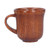 Wooden Cup Coffee Tea Cup Wood Coffee Mug Drinkware with Handle for Home Bar Restaurant