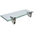 Bathroom Glass Shelf WallMounted Zinc Alloy Storage Rack Bathroom Accessory for Home
