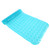 Non-Slip PVC Bathtub Shower Mat Bathroom Floor Mat with Suction Cup for Home Hotel Use(Transparent Green 40.5x101cm)