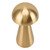 Mushroom Shape Table Lamp 3 Color Temperature LED Dimmable Cordless USB Rechargeable Modern Bedside Nightstand Lamp for Bedroom Living Room Gold