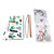 Flower Bouquet Building Set Artificial Flower Botanical Collection Building Block Toys for DIY Home Decoration Valentines Gifts