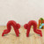 Silicone Clip Pot Lid Phone Holder Raise The Lid Prevent Pot Overflow(Red)