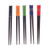 5 Pairs Chopsticks Phoebe Zhennan Printing Reusable 23cm/9.1in Long Safe for Japanese Style Box TablewareColorful