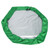 Sandbox Cover Hexagon Sandpit Sand Toys Cover Waterproof Pool Cover with Drawstring for Outdoor Garden Green