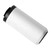 Metal Coffee Mug 400ml Safe Stainless Steel Straw Design Simple Modern Insulated Tumbler for Camping Travel Car White