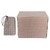 Dog Kennel Cover AntiMosquito Dustproof Oxford Dog Cage Cover for Outdoor Pet Kennel(Grid L:42inches)