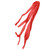 Extensions Braided Horse Tail Wrap Polyester Beautiful Protective Repellent Mosquito Protector for HorsesRed