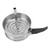 Hookah Charcoal Holder Stainless Steel with Handle Glossy Hookah Heat System for Home Smoking