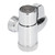 G1/2+22mm Water Tap Diverter Valve 1in2out Faucet  Replacement Part for Water Tap Shower Head