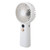 Portable Handheld Fan 100 Speeds Adjustable Powerful Wind USB Rechargeable Mini Desk Personal Fan for Home Camping Office Outdoor Sports White
