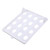 Clothes Organizer Tray Innovative Household T Shirt Clothing Folding Storage Shelf Rack White