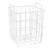 Freezer Wire Baskets Durable High Capacity Deep Refrigerator Organizer Basket for Kitchen Food Height 385mm