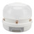 Stackable Grain Storage Container Single Layer 6 Grids Rotating Rice Dispenser for Kitchen Organization White