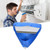 Air Conditioner Cleaning Cover Funnel Shape Air Conditioner Water Bag Cleaning Waterproof Cover Q 533 Small with Tube