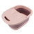 Foldable Foot Bath Basin with Massage Acupoint PP Silicone Foot Soaking Bucket for Soaking Feet Red