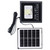 Solar Garden Lighting Waterproof IP67 Polycrystalline Silicon 44 LED Beads Adjustable Solar Wall Lamp for Street Garden