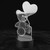 LED 3D Night Light Decorative Desk Lamp for Kid Room Bedroom Xmas Birthday Gifts