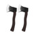 2pcs Axe Toy Realistic PU Safe Lightweight Multifunctional Axe Prop for Halloween Costume Party Games