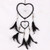 Handmade Dream Catcher Net Home Wall Decorative Hanging Graft Decor Gift (Black)