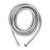 118in Shower Hose Explosion Proof Hot Cold Use Stainless Steel Shower Hose Extra Long for Bathroom