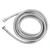 118in Shower Hose Explosion Proof Hot Cold Use Stainless Steel Shower Hose Extra Long for Bathroom
